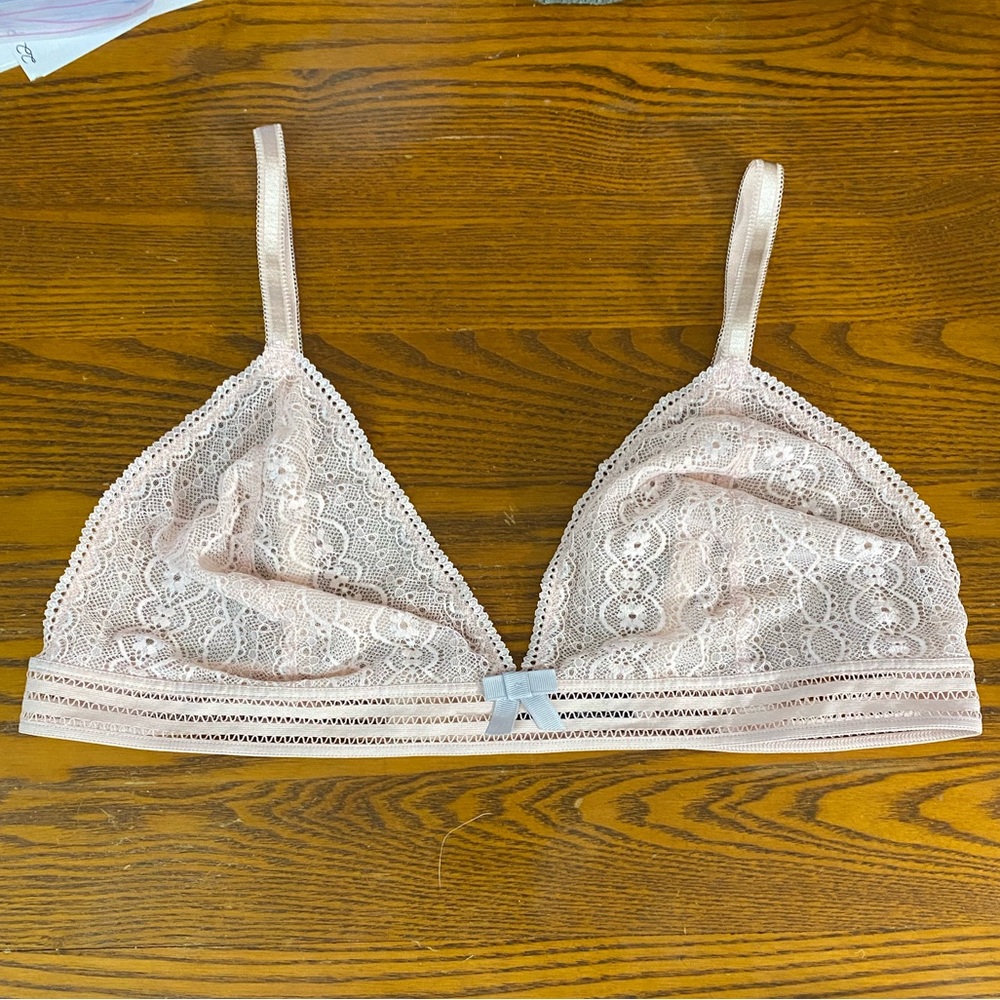AdoreMe Pale Pink Bralette